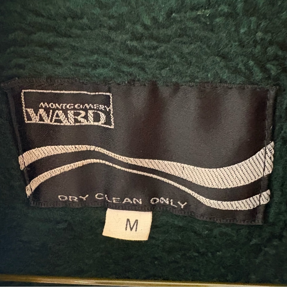 Vintage Rare Montgomery Ward wool Men's Plaid Jacket size M but fits smaller - Picture 4 of 15